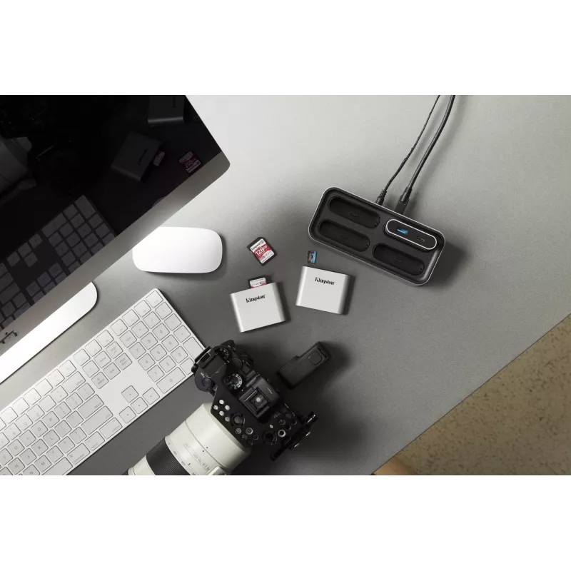 Kingston Technology USB 3.2 Gen 1 Workflow 5G USB-A and USB-C miniHub