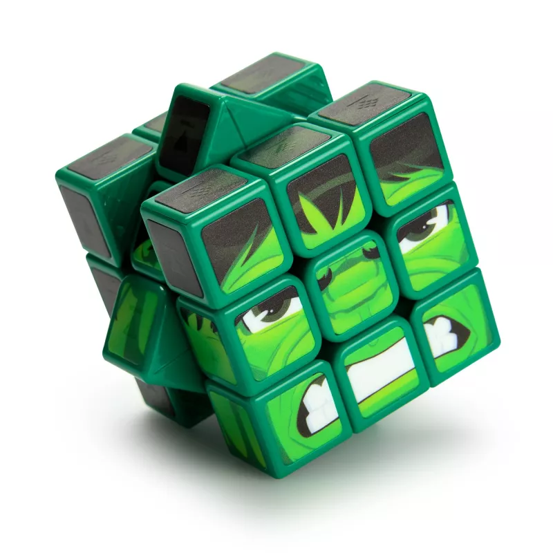 Spin Master Rubik''s - Cubers 3x3 Hulk, Geschicklichkeitsspiel
