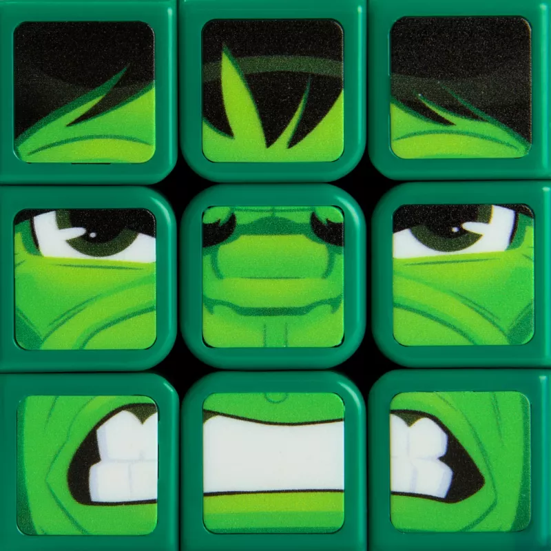 Spin Master Rubik''s - Cubers 3x3 Hulk, Geschicklichkeitsspiel