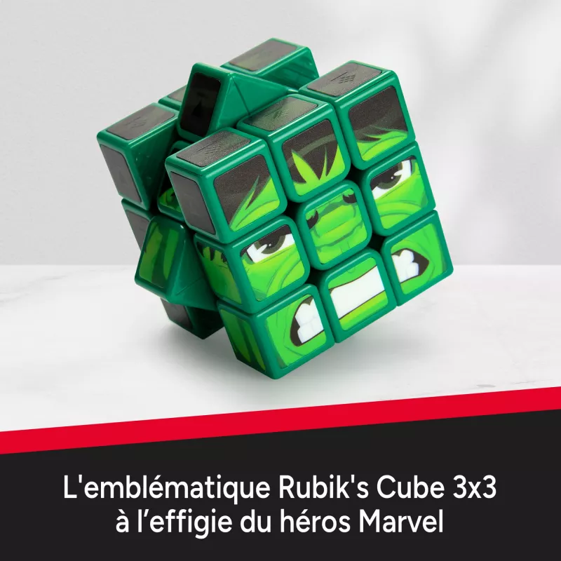Spin Master Rubik''s - Cubers 3x3 Hulk, Geschicklichkeitsspiel