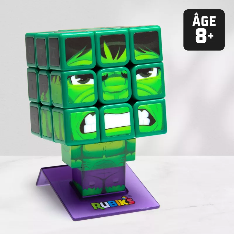 Spin Master Rubik''s - Cubers 3x3 Hulk, Geschicklichkeitsspiel