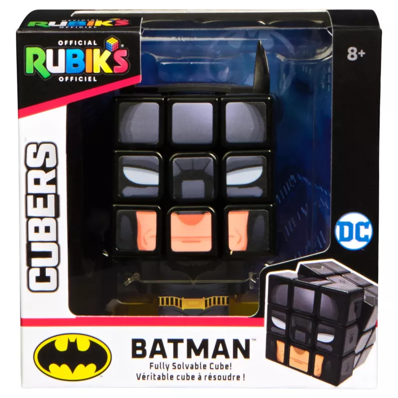 3x3 Rubik's Cube puzzle spinmaster — Batman design