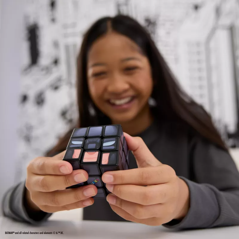 3x3 Rubik's Cube puzzle spinmaster — Batman design