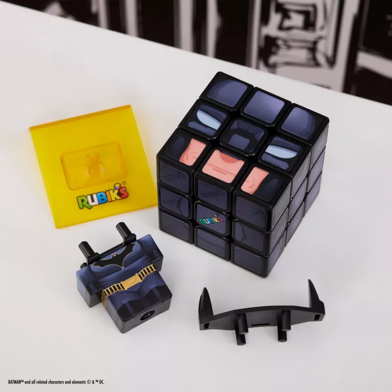 3x3 Rubik's Cube puzzle spinmaster — Batman design