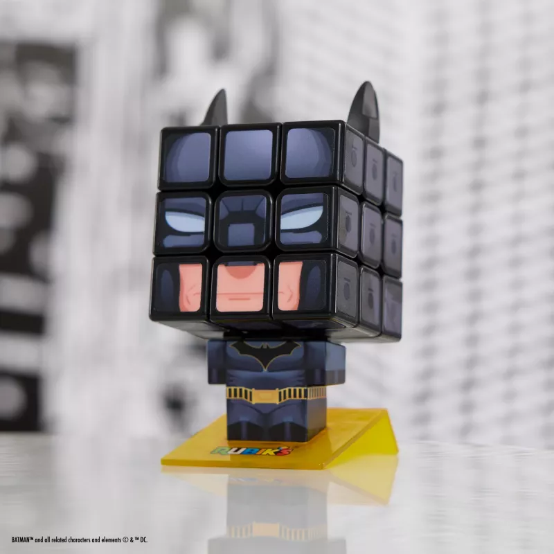 3x3 Rubik's Cube puzzle spinmaster — Batman design