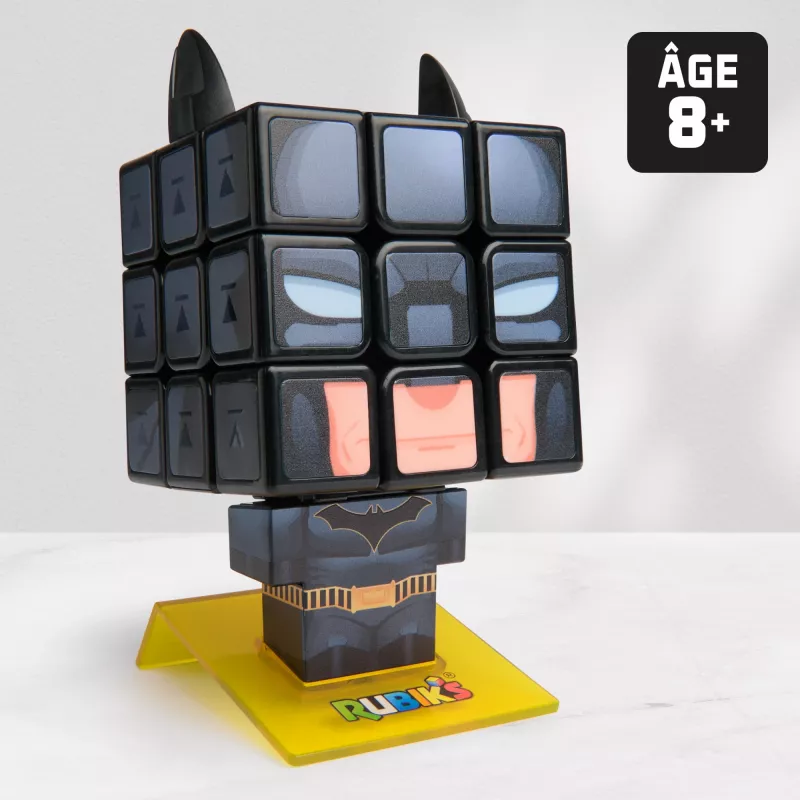 3x3 Rubik's Cube puzzle spinmaster — Batman design