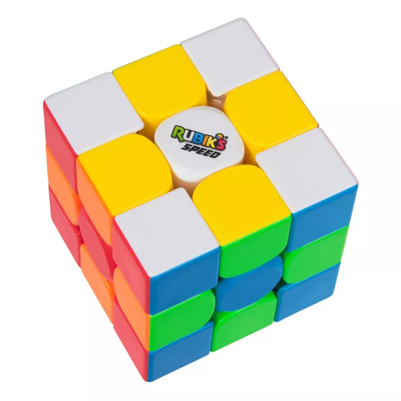 Rubik’s Cube, 3x3 Magnetic Speed Cube For Super Fast Solves, Problem-Solving Challenging Brain Teaser Fidget Toy for Adults & Kids Ages 8+