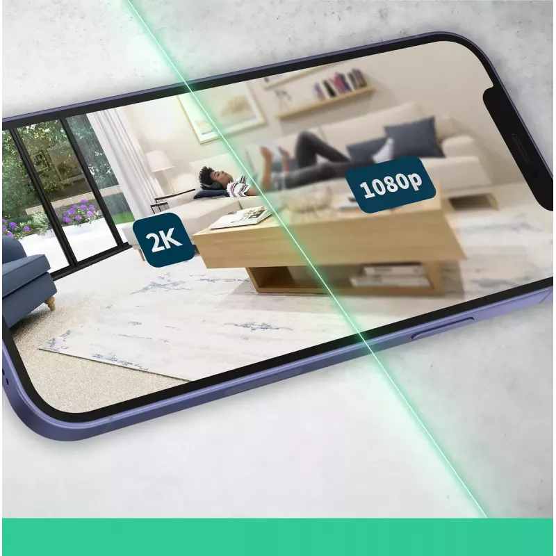 IP security camera Arlo Essential 2K Indoor Security Camera 2-pack Wireless Indoor