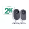 IP security camera Arlo Essential 2K Indoor Security Camera 2-pack Wireless Indoor