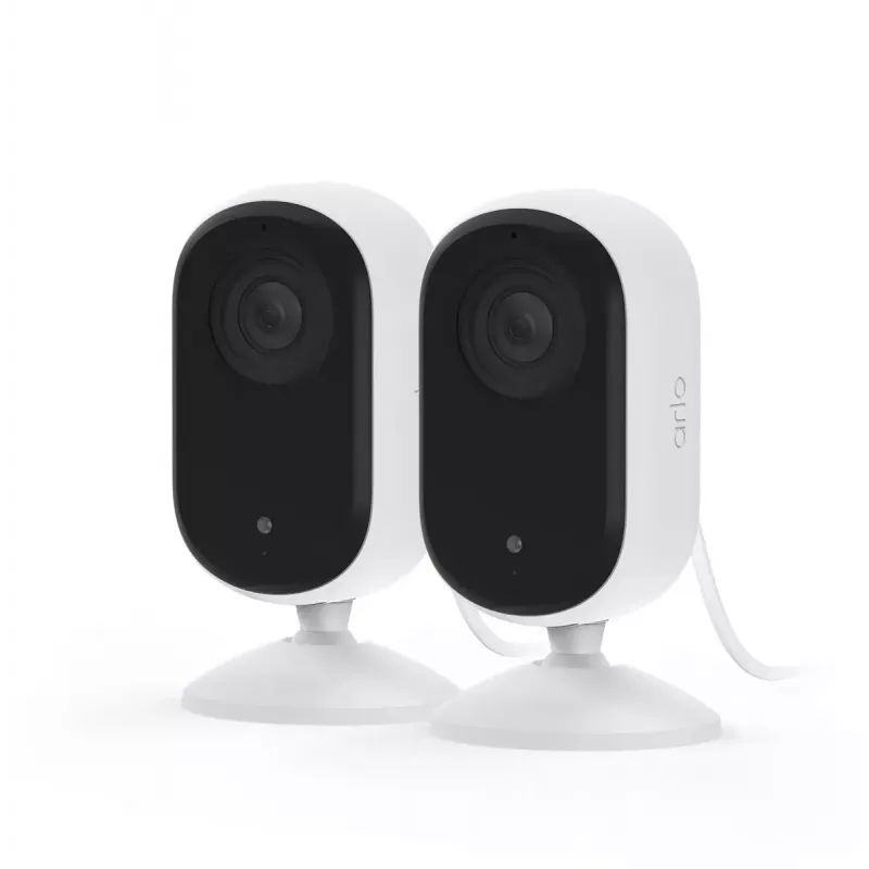 IP security camera Arlo Essential 2K Indoor Security Camera 2-pack Wireless Indoor
