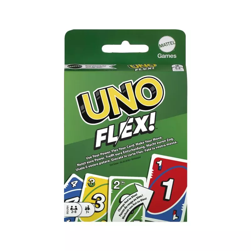 Card Game MATTEL Games UNO Flex — Shedding Card Game, Age 7+