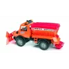 Truck BRUDER MB Unimog, ABS construction, recommended age 4+