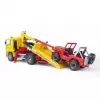 Breakdown truck BRUDER MAN TGA with cross country vehicle