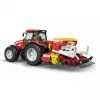 Toy accessory BRUDER Pöttinger Vitasem 302ADD scale model part, plastic, red/white/yellow