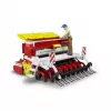 Toy accessory BRUDER Pöttinger Vitasem 302ADD scale model part, plastic, red/white/yellow