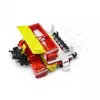 Toy accessory BRUDER Pöttinger Vitasem 302ADD scale model part, plastic, red/white/yellow