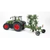 Toy forage wagon BRUDER Krone KWT 8.82, plastic, green, for ages 3+
