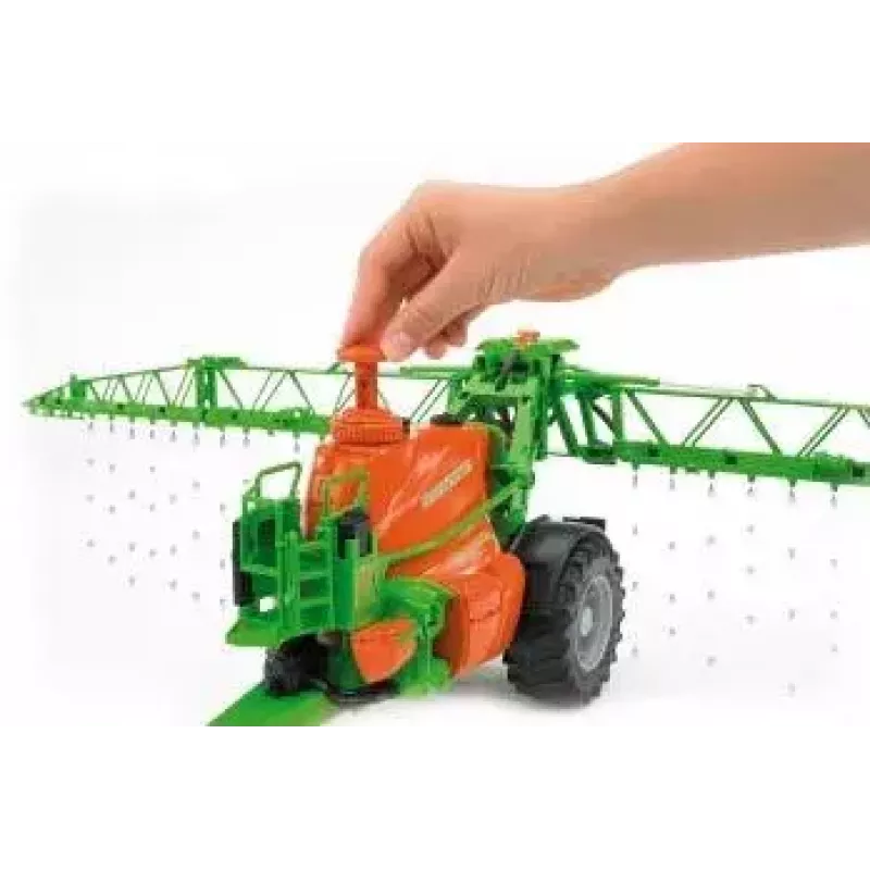 Accessory for BRUDER Amazone UX 5200 scale model — plastic green and orange part