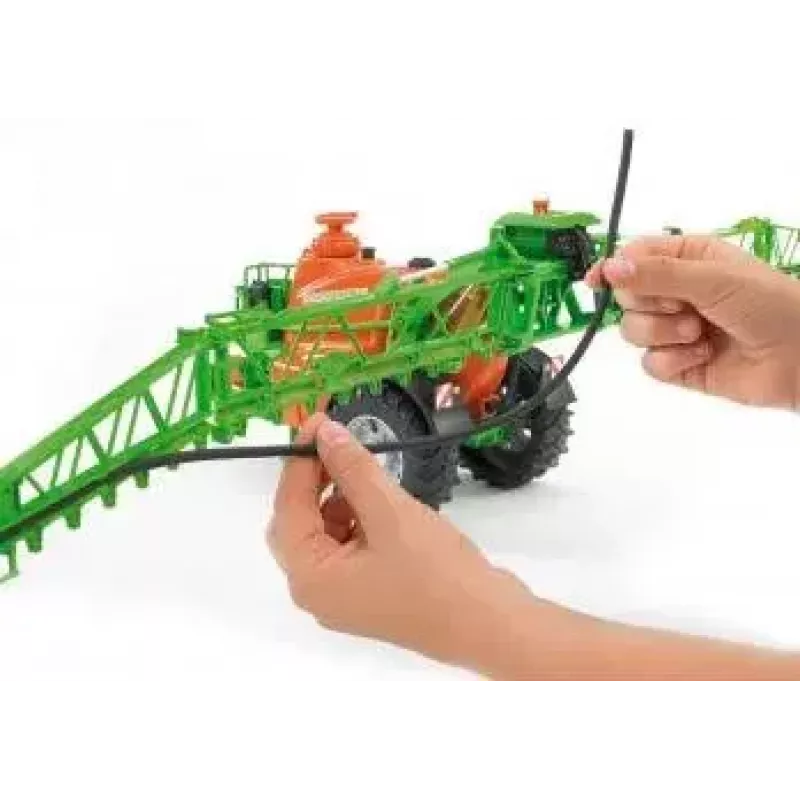 Accessory for BRUDER Amazone UX 5200 scale model — plastic green and orange part