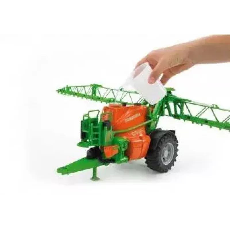 Accessory for BRUDER Amazone UX 5200 scale model — plastic green and orange part