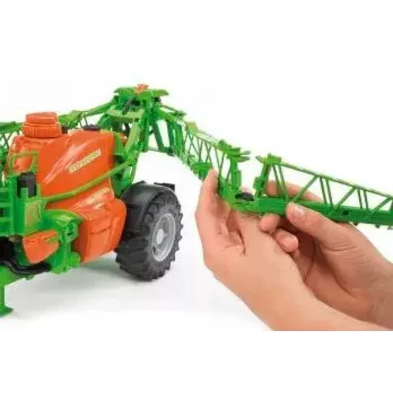 Accessory for BRUDER Amazone UX 5200 scale model — plastic green and orange part