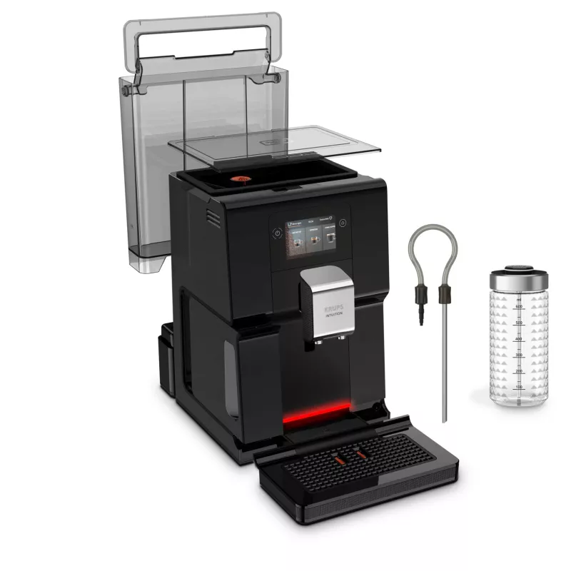 Krups Intuition Preference EA8738 Fully Automatic Coffee Machine, 3 L, Black