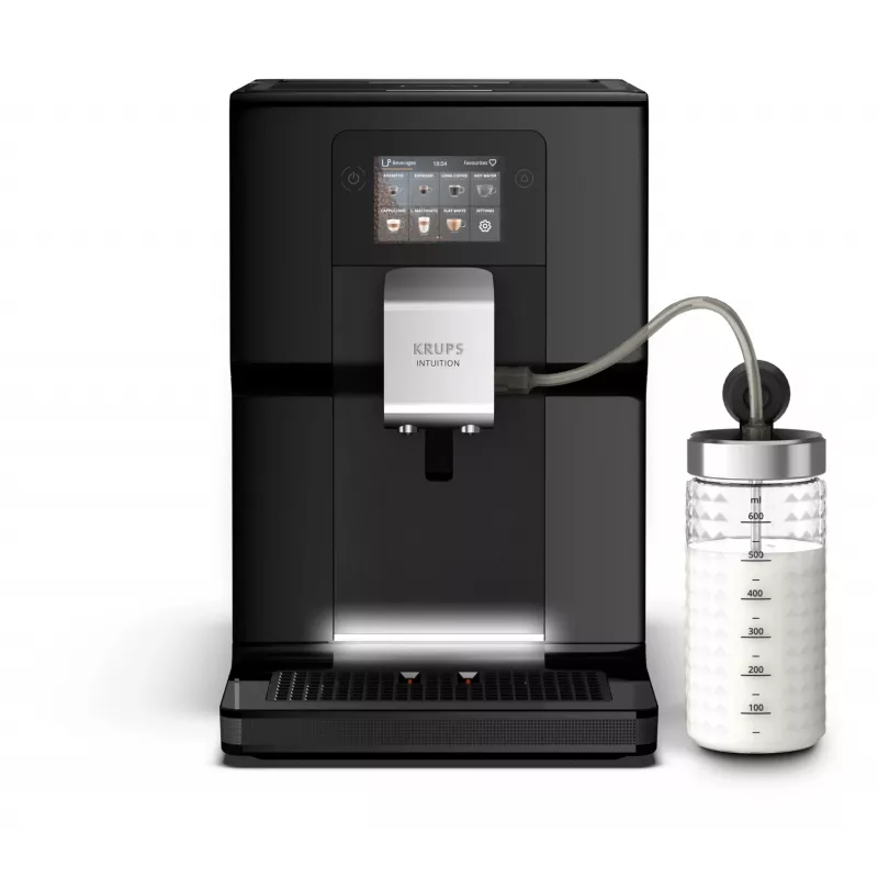 Krups Intuition Preference EA8738 Fully Automatic Coffee Machine, 3 L, Black