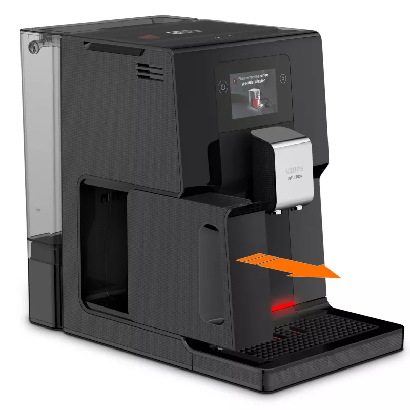 Krups Intuition Preference EA8738 Fully Automatic Coffee Machine, 3 L, Black