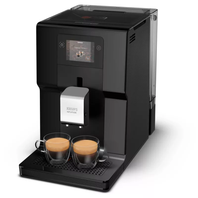 Krups Intuition Preference EA8738 Fully Automatic Coffee Machine, 3 L, Black