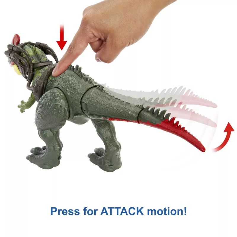 Jurassic World GIGANTIC TRACKERS Sinotyrannus Green Red Plastic 4+