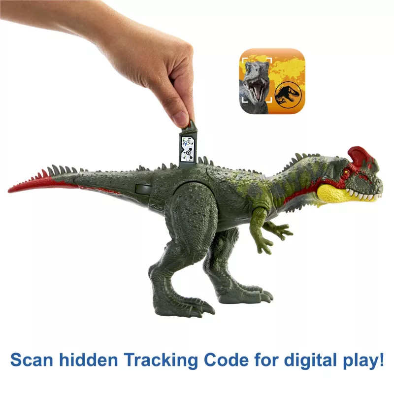 Jurassic World GIGANTIC TRACKERS Sinotyrannus Green Red Plastic 4+