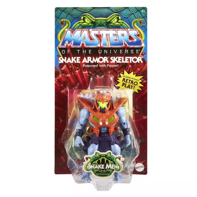 Action Figure Mattel Masters of the Universe Origins Snake Armor Skeletor