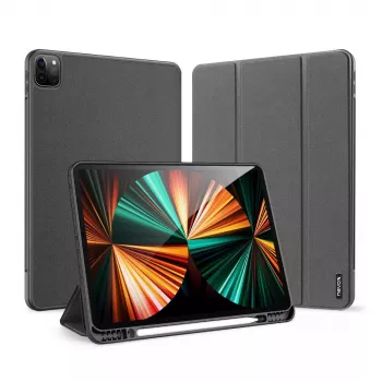 Nevox Vario Series 2347 Bookcase for Apple iPad Pro 13 inch (33 cm) M4/M5, PU, Magnetic Closure, Grey