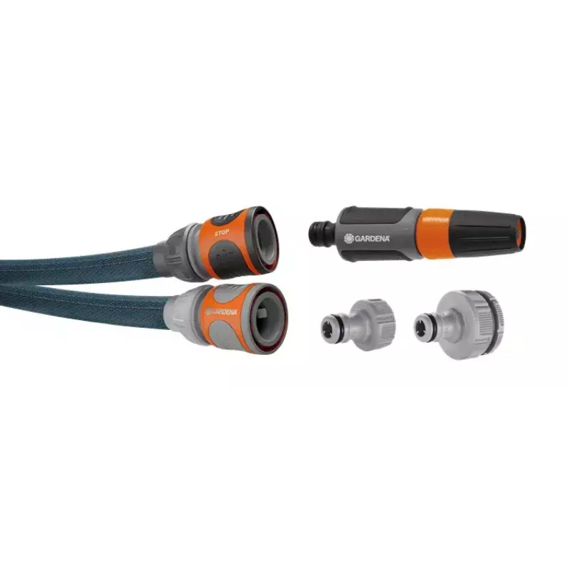 Gardena Liano garden hose 20 m PVC Black Grey Above ground