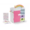 Doll wardrobe zapf creation BABY born Rainbow Wardrobe — for dolls, light effects, requires 3×AAA batteries, recommended age 3+