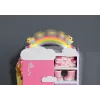 Doll wardrobe zapf creation BABY born Rainbow Wardrobe — for dolls, light effects, requires 3×AAA batteries, recommended age 3+