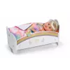 Doll bed ZAPF creation BABY born Rainbow Bed 835999 for 43 cm dolls