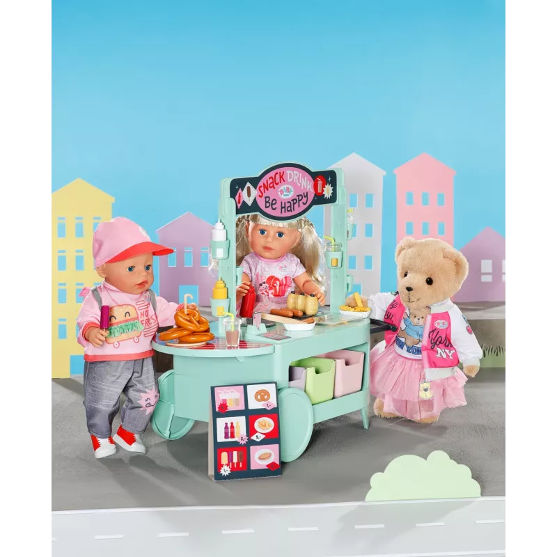 Accessory set for BABY born doll by Zapf Creation — Snack Shop model 835883