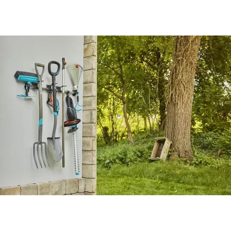 Gardena 3509-20 garden tool storage rack Wall-mounted Plastic Rubber Steel