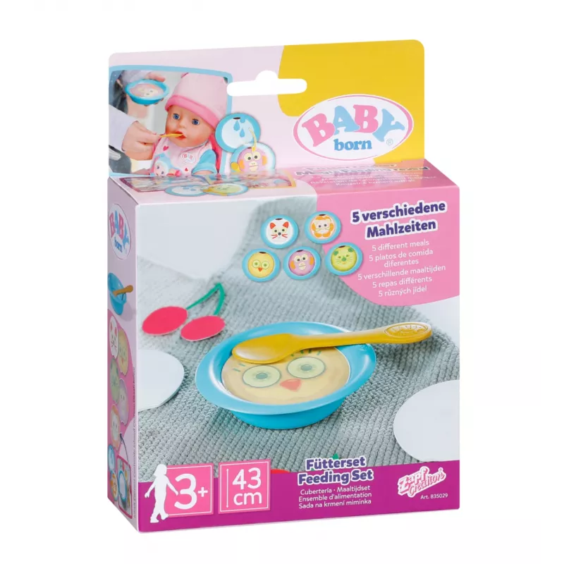 Doll feeding set BABY born Feeding Set for ages 3+ — accessories for pretend feeding