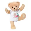 Soft toy zapf creation BABY born Singing Teddy 837962 — plush singing teddy bear for dolls