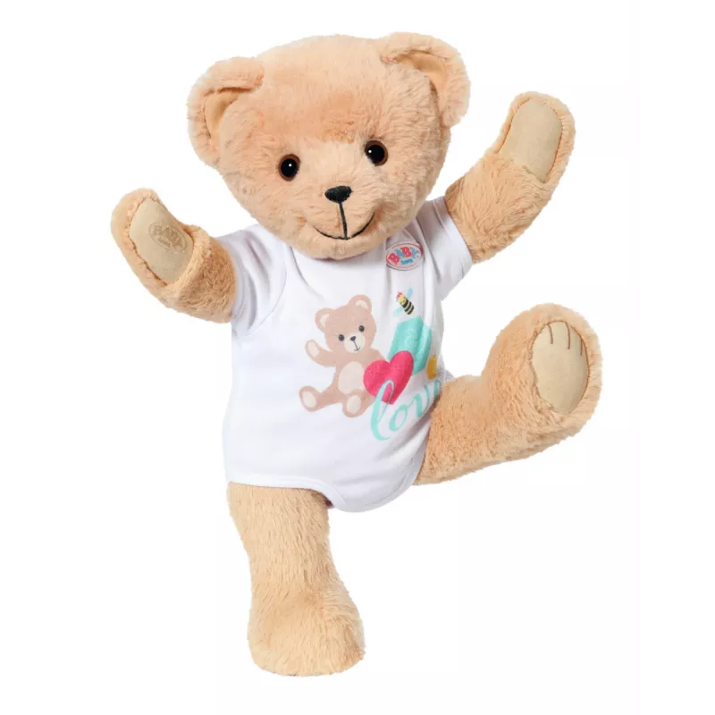 Soft toy zapf creation BABY born Singing Teddy 837962 — plush singing teddy bear for dolls