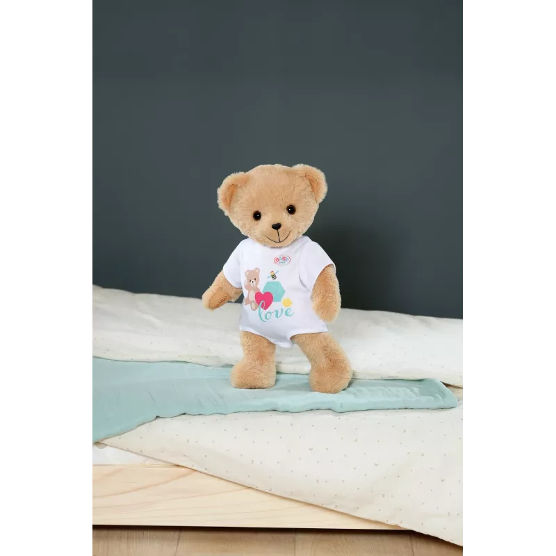 Soft toy zapf creation BABY born Singing Teddy 837962 — plush singing teddy bear for dolls