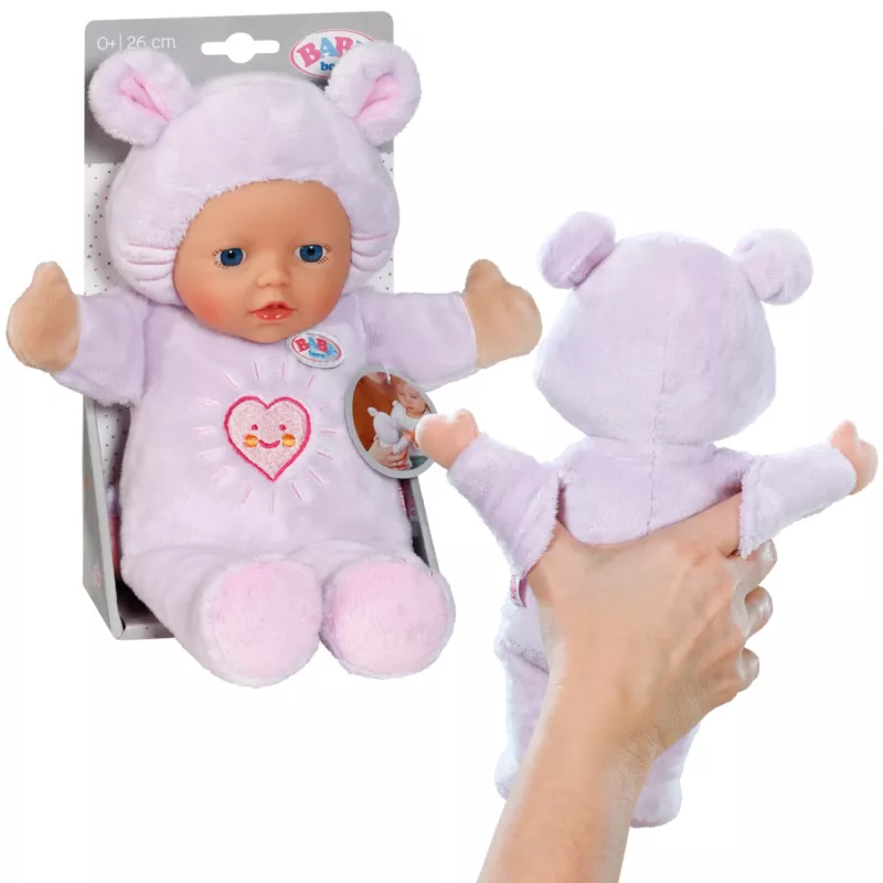 BABY born for babies Mouse 26cm, Baby doll, Gender neutral, Boy/Girl, 260 mm, Multicolour