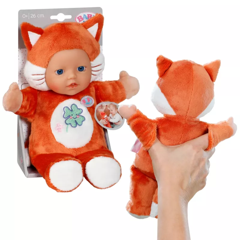 BABY born for babies Fox 26cm, Baby doll, Female, Boy/Girl, 260 mm, Multicolour