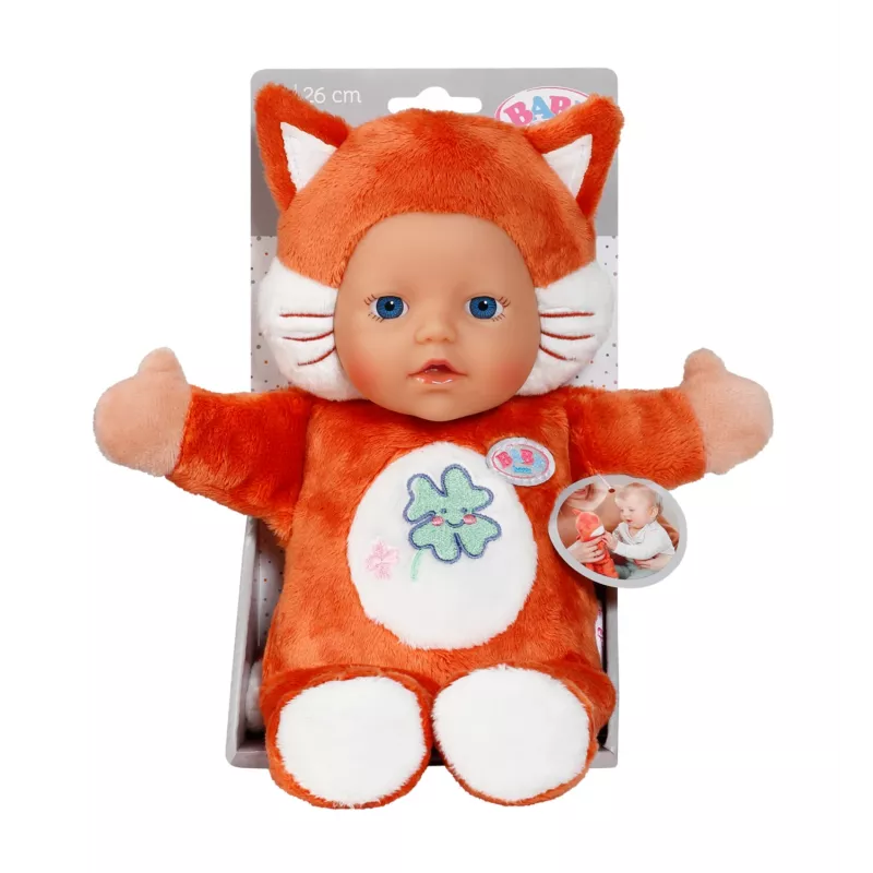 BABY born for babies Fox 26cm, Baby doll, Female, Boy/Girl, 260 mm, Multicolour
