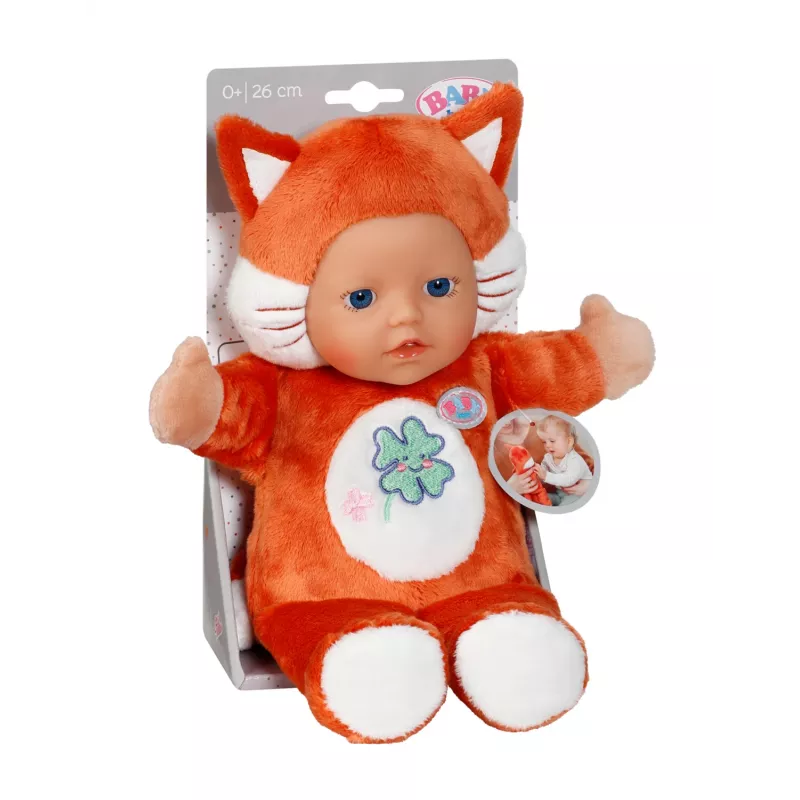 BABY born for babies Fox 26cm, Baby doll, Female, Boy/Girl, 260 mm, Multicolour