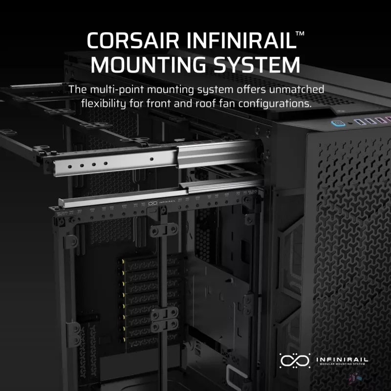 CORSAIR Pc Case - 9000d RGB Airflow Super Full-tower