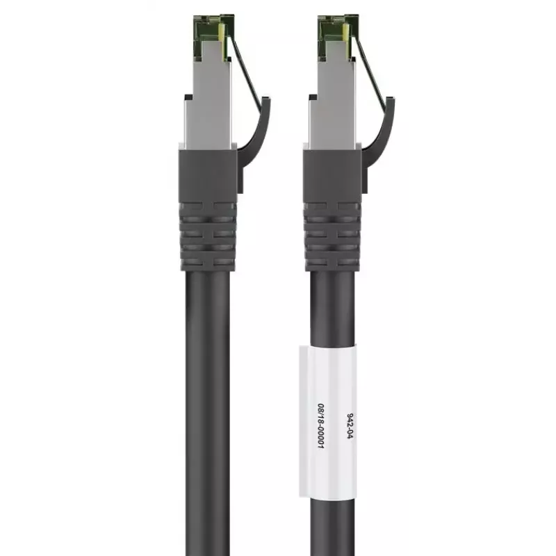 Networking Cable Wentronic 66719 Cat8.1 S/FTP 0.25m Black