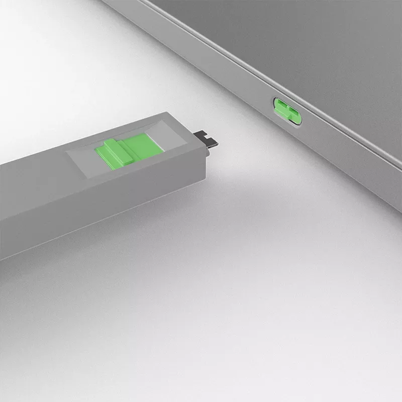 Port blocker key Lindy USB Type C Port Blocker Key Pack of 4 Green